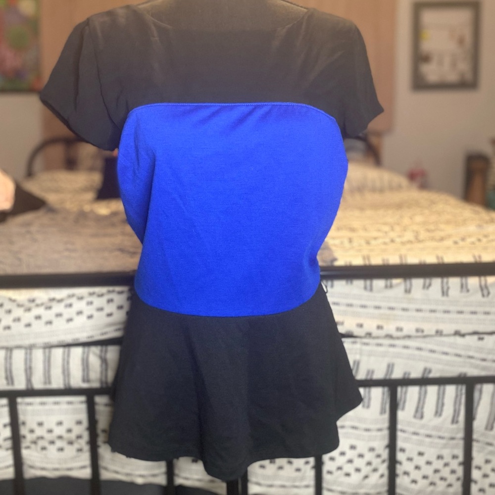 The Limited peplum blouse